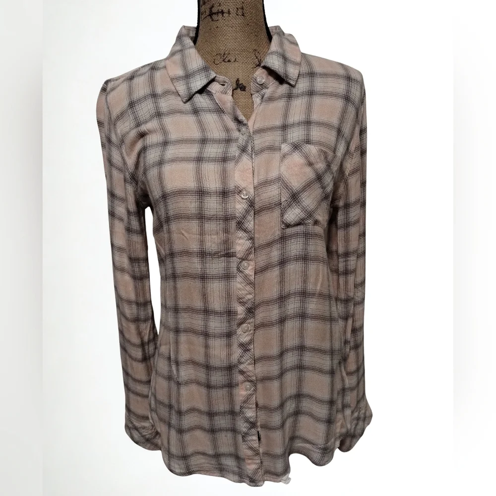 Rails Pink Flannel Women's Size S - Picture 1 of 4